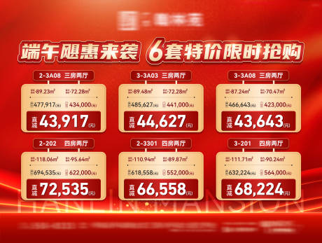 源文件下载【地产特价房活动展板】编号：96930017641963391