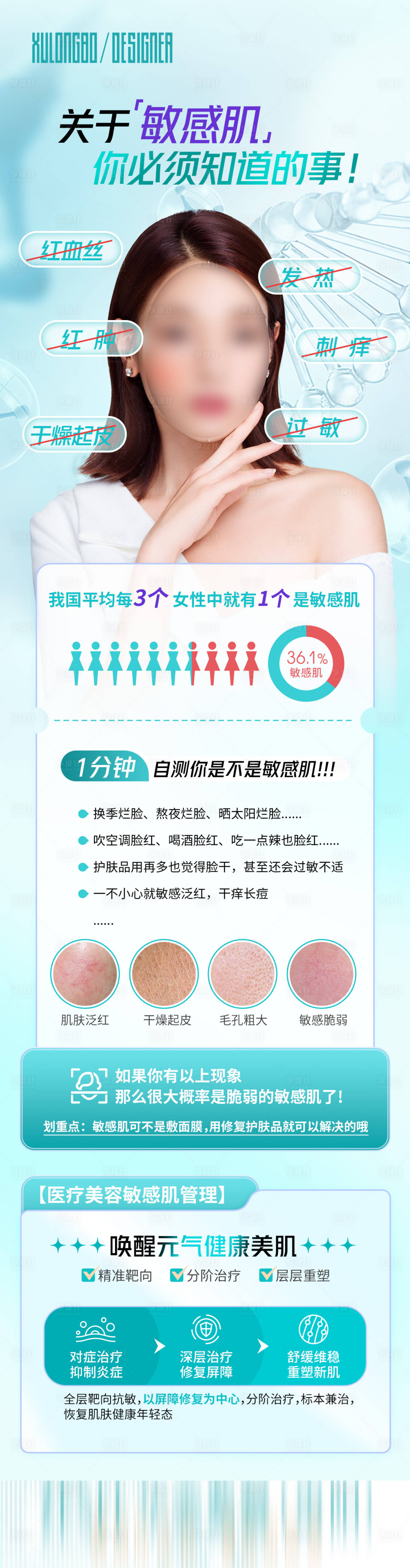 源文件下载【享设计】搜索编号：45860017862889134【敏感肌需要知道的事】