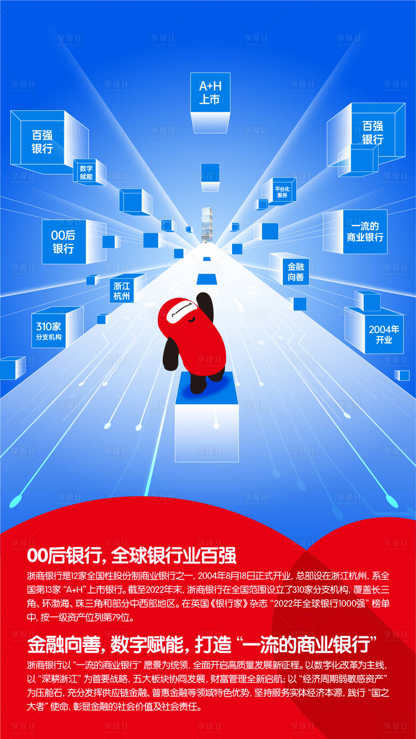源文件下載【享設計】搜索編號：60560018347646783【銀行高速發展海報】