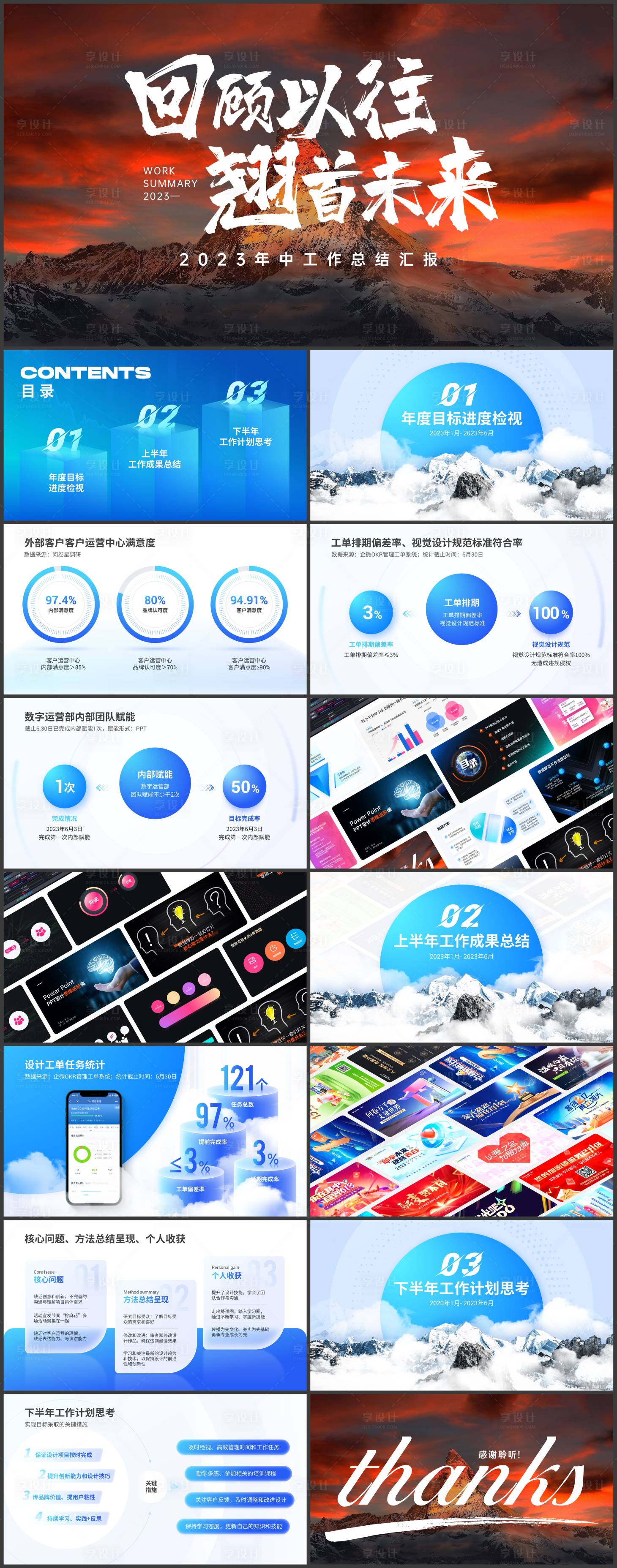 源文件下載【享設計】搜索編號：38550018313878186【年終述職答辯ppt】