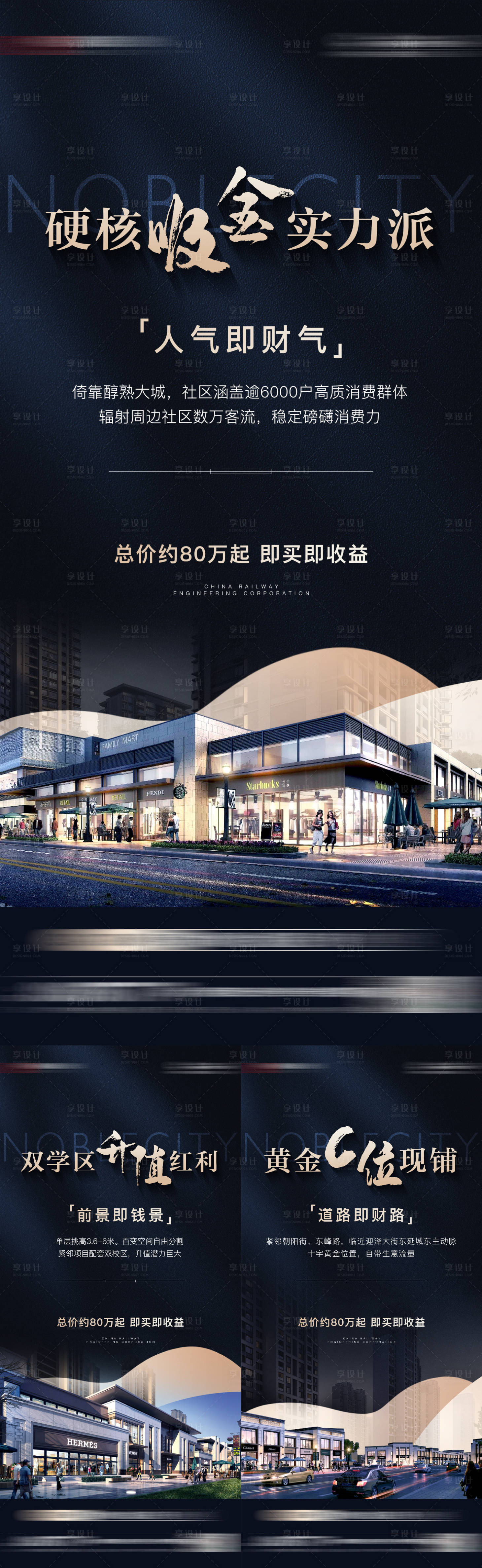 源文件下载【商铺价值点海报】编号：67600017781197779