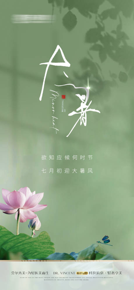 源文件下载【医美大暑海报】编号：68180018191994326