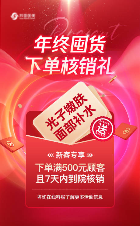 下单核销礼海报
