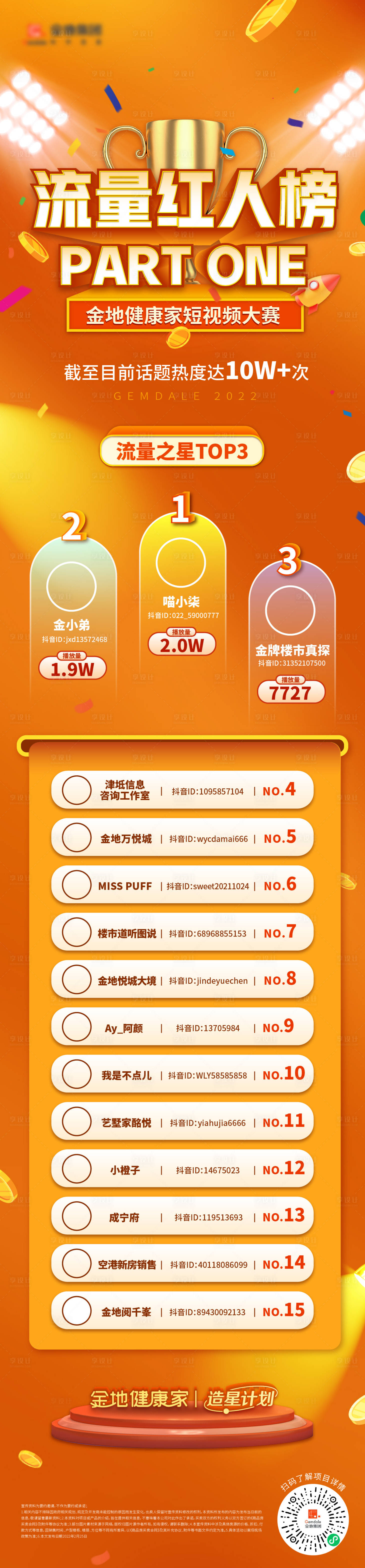 源文件下载【短视频大赛颁奖海报】编号：89530018151913391