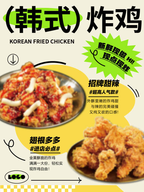 源文件下载【餐饮美食炸鸡汉堡招牌推荐海报】编号：66160018384255645