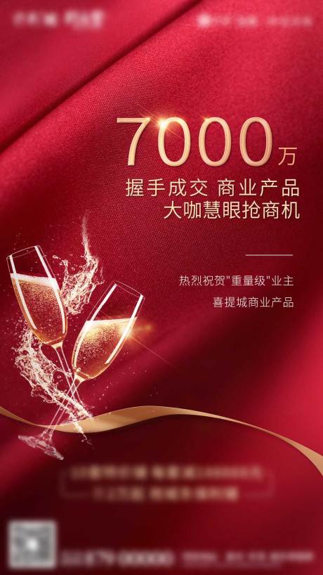 源文件下载【地产成交海报】编号：63640018001066260