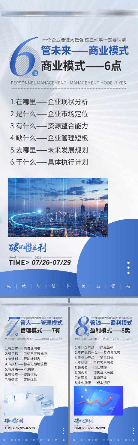 源文件下载【新美业模式海报】编号：24690018139176185