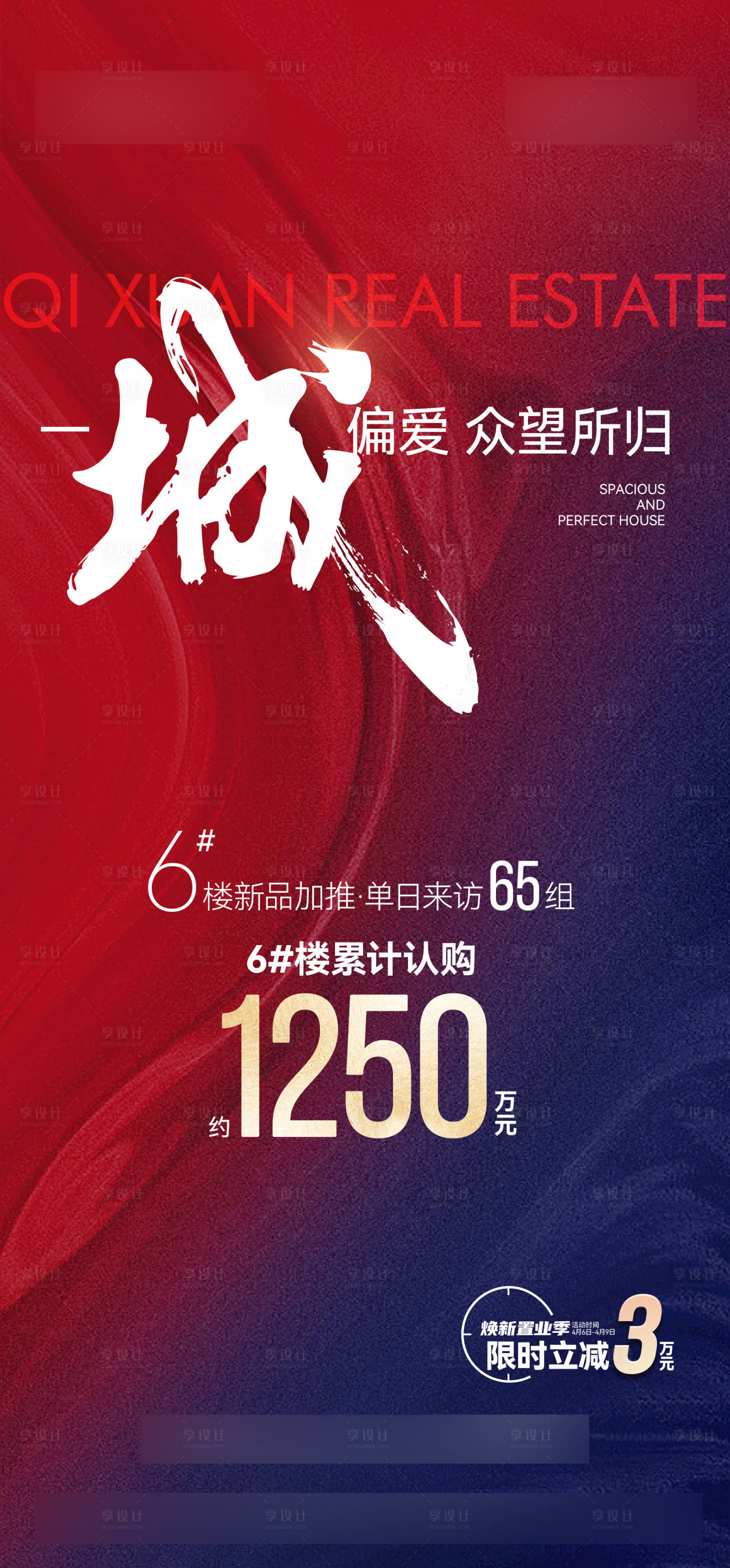 源文件下載【享設計】搜索編號：66170017741851139【地產加推數據海報】