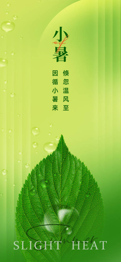 小暑节气海报