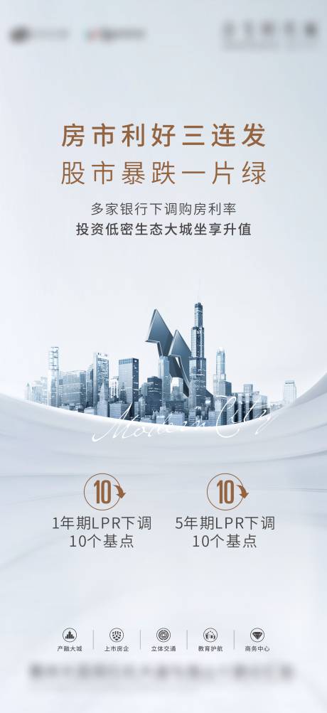 源文件下载【利好政策简约海报】编号：35130018360176253