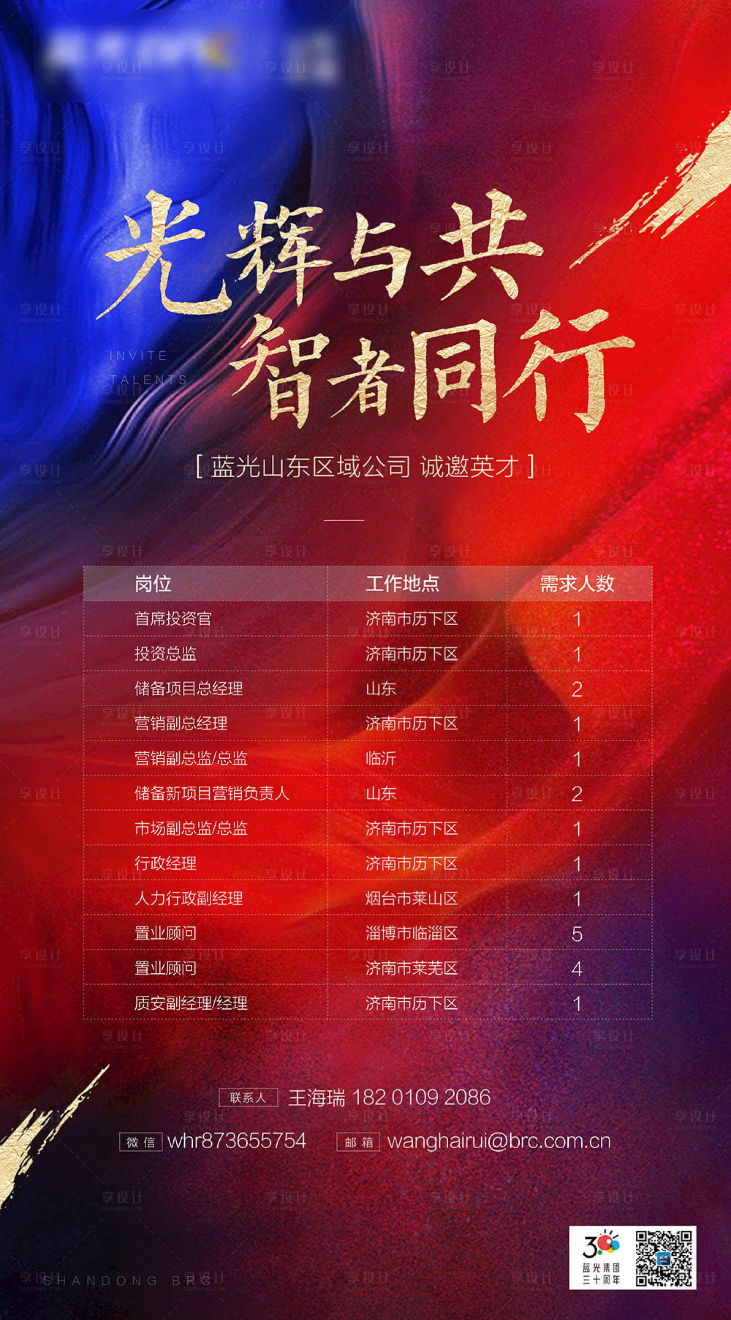 源文件下載【享設計】搜索編號：88930017862956888【招聘海報】