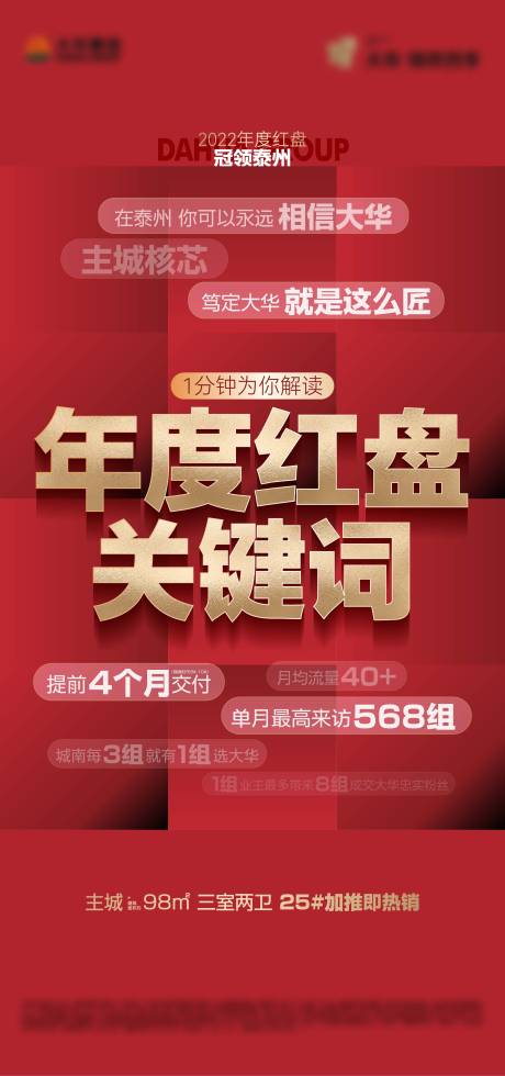 源文件下载【热销人气红金海报】编号：20230704171504311