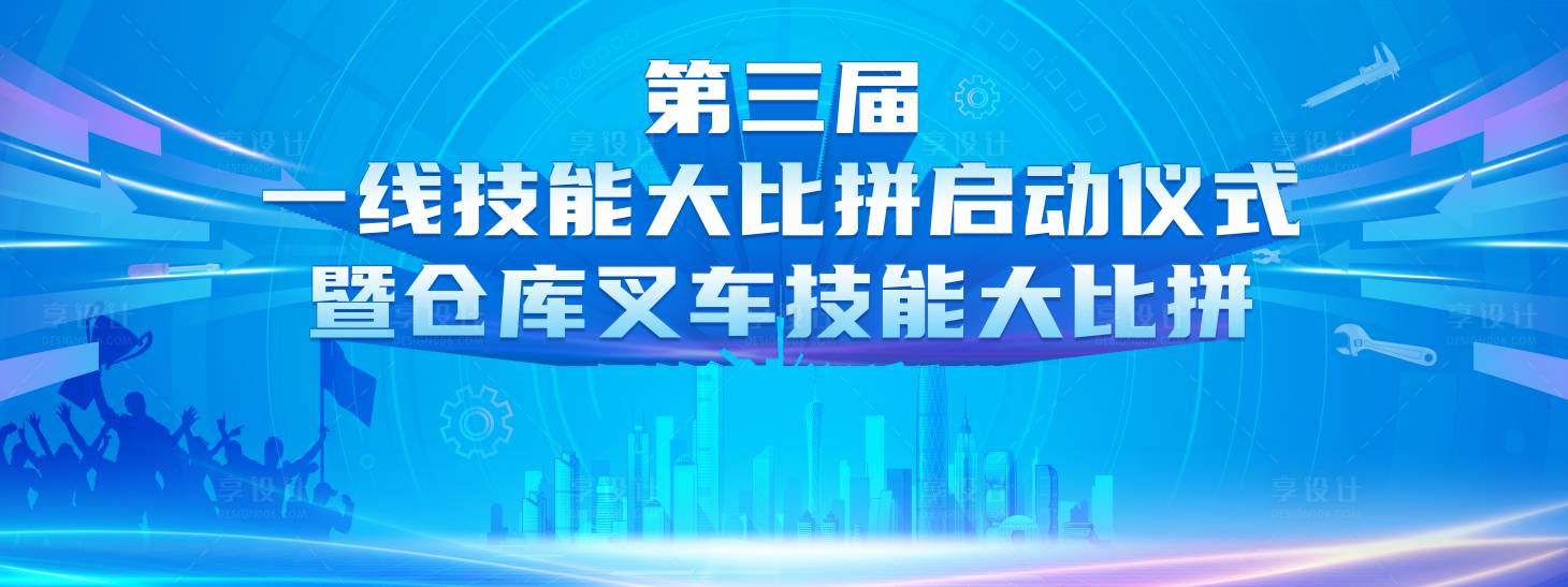 源文件下载【技能比武大赛背景板】编号：17690018332423107