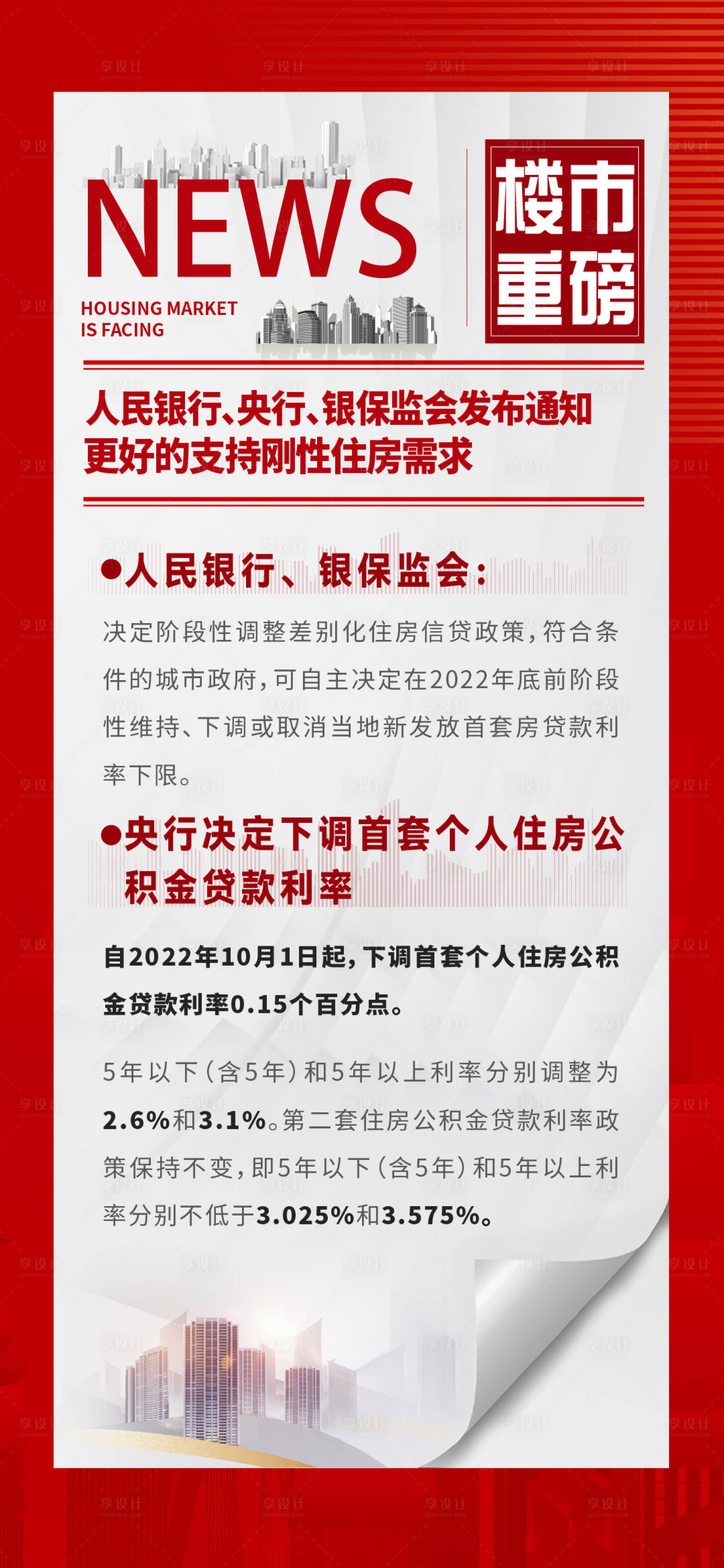 源文件下载【楼市政策海报】编号：34850017969309878