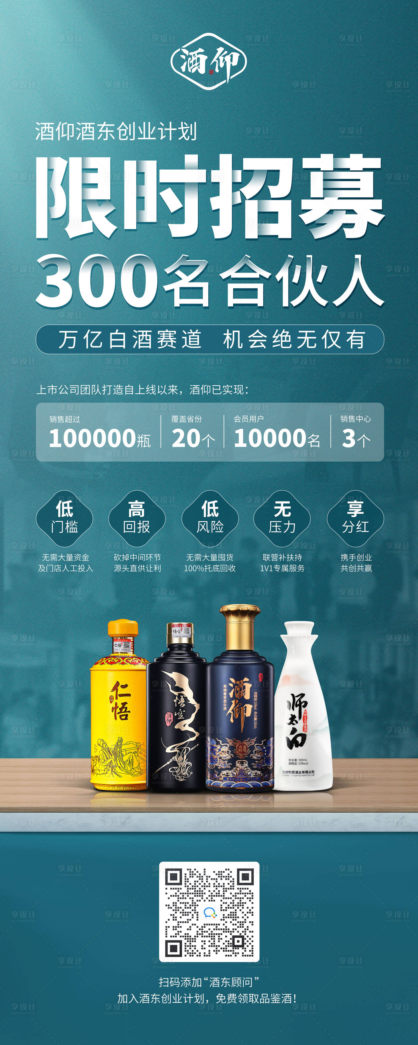 源文件下载【享设计】搜索编号：90940017827097799【白酒易拉宝】