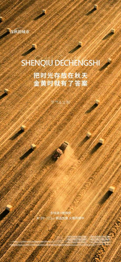 源文件下载【立秋节气海报】编号：10930018220697848