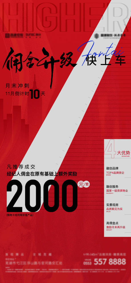 源文件下载【地产涨佣金单图】编号：21080017933492110