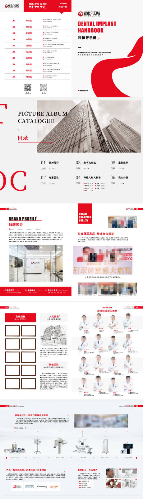 源文件下载【品牌种植牙案例专家画册】编号：41720018174188759