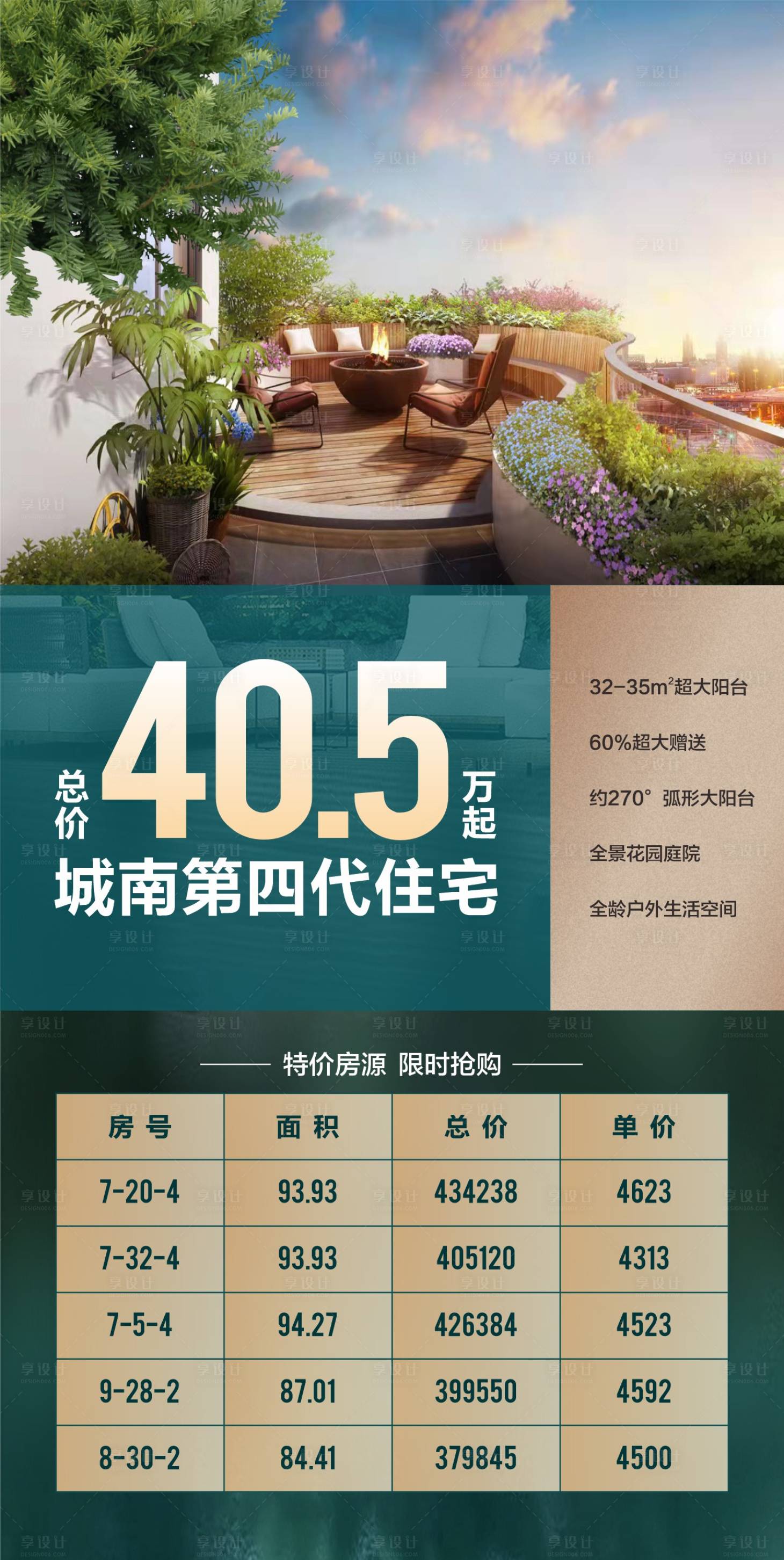 源文件下載【花園房四代住宅海報(bào)】編號(hào)：88830018368772555