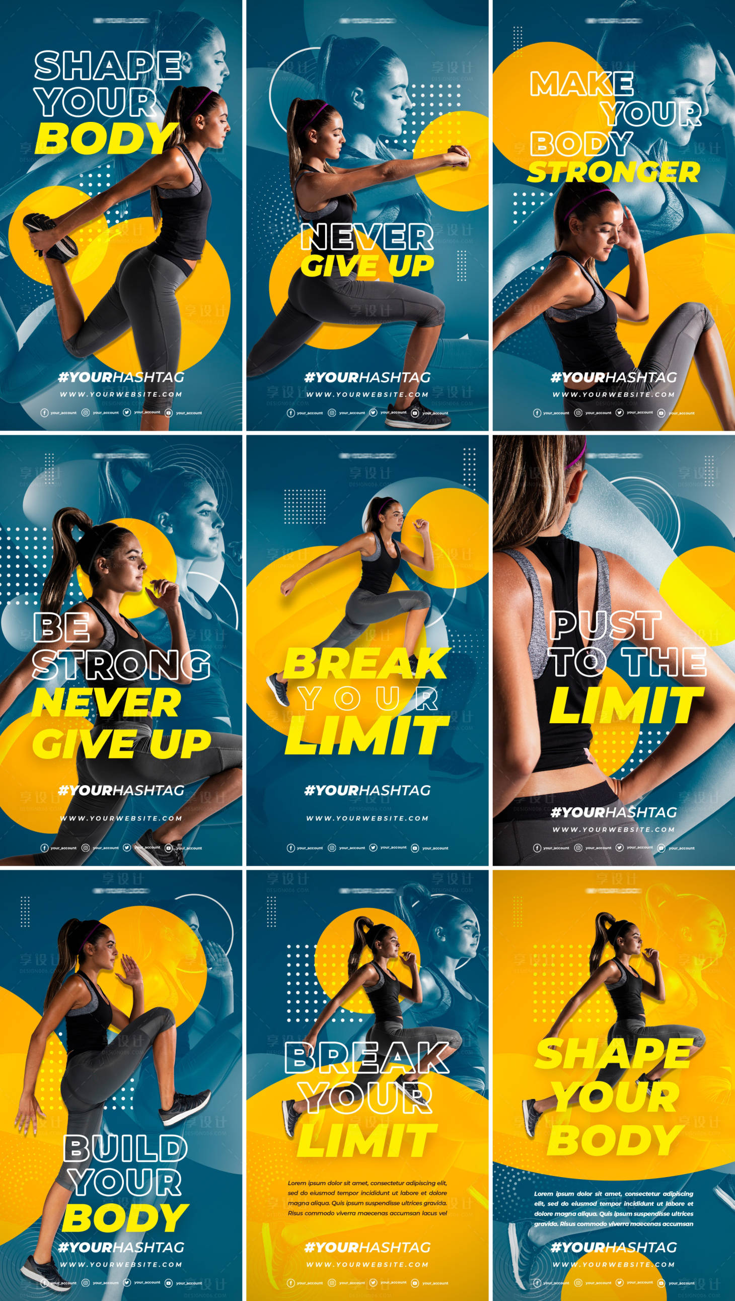 健身海报|平面|宣传物料|LindaRing - 原创作品 - 站酷 (ZCOOL)