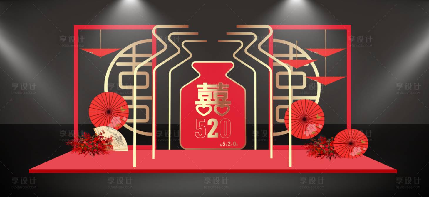 源文件下载【新中式拍照美陈】编号：58710018040503931