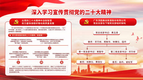 源文件下载【享设计】搜索编号：30500018063472802【党建栏目活动背景板】