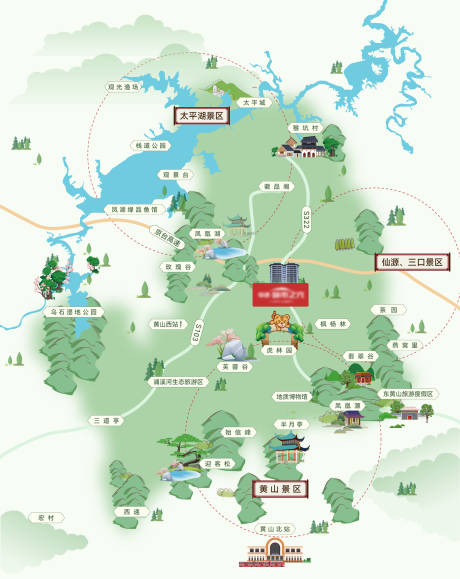 源文件下载【旅游地图区位图海报】编号：20230717094033193