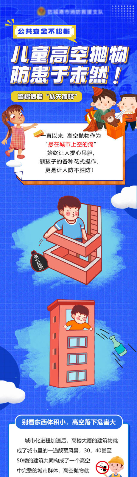源文件下载【消防安全高空抛物科普长图】编号：20230729133003371