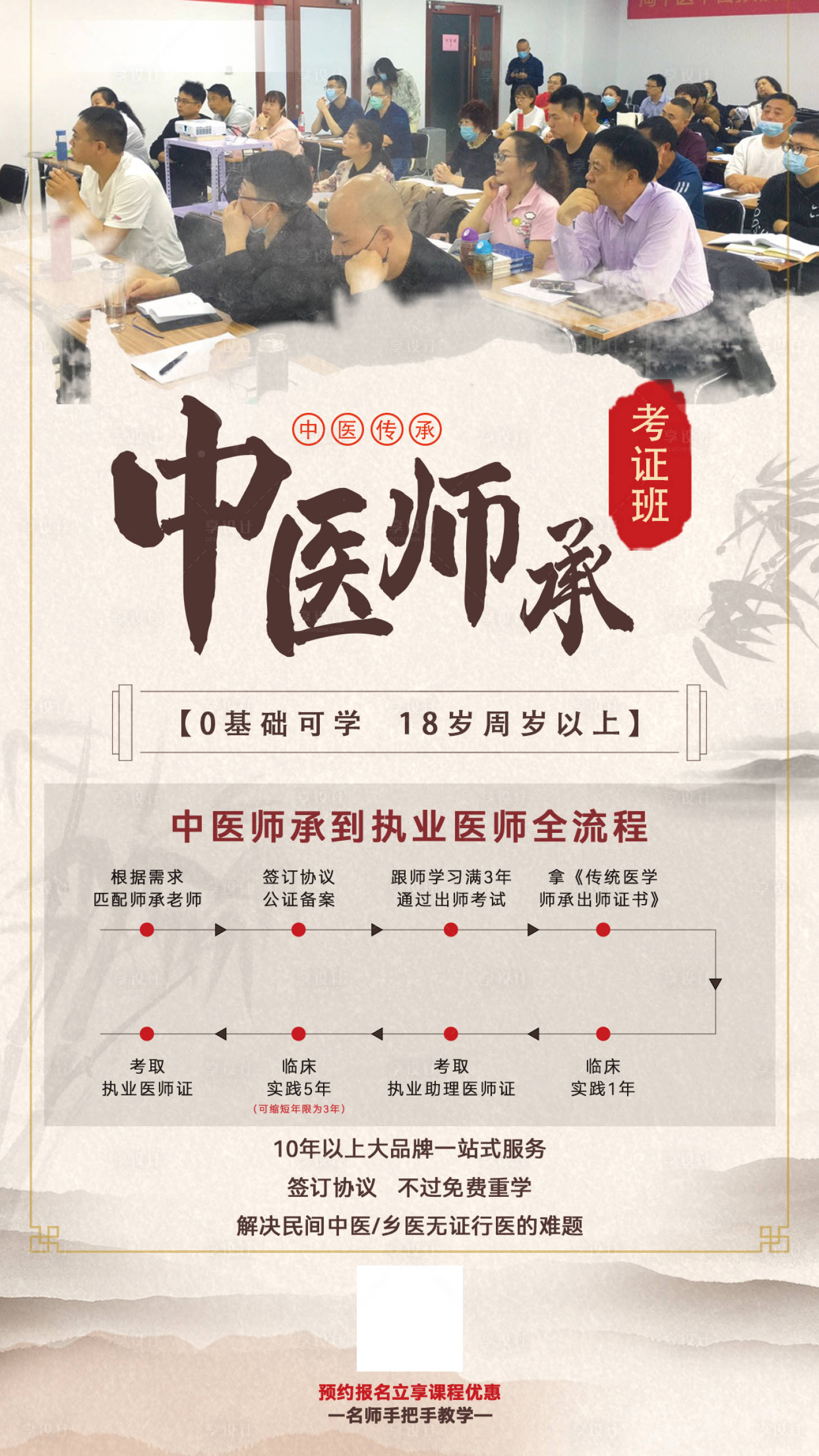 源文件下载【享设计】搜索编号：35580017875907508【中医招生海报】