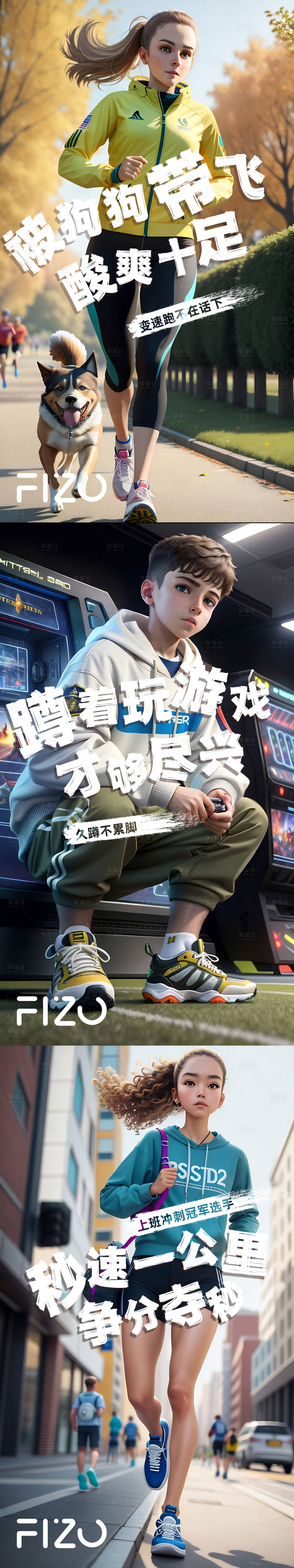 源文件下载【享设计】搜索编号：95490018136664110【手游造势宣传系列海报】