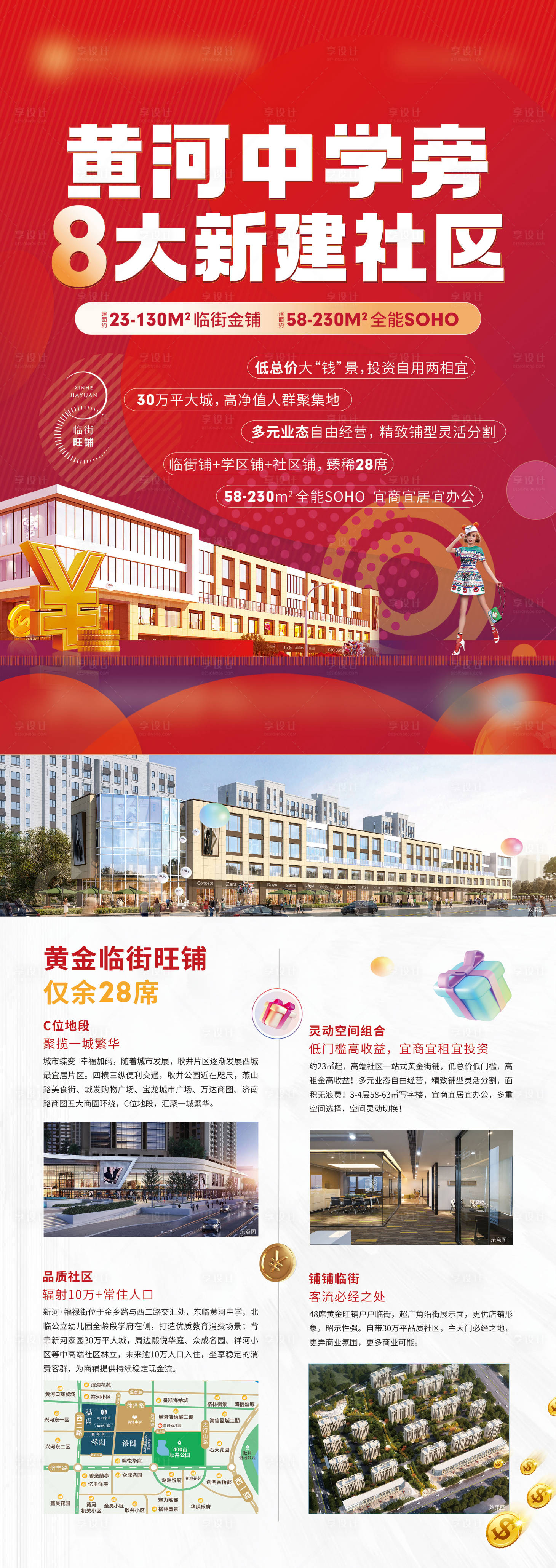 源文件下载【地产商铺DM宣传单】编号：77690018290744875