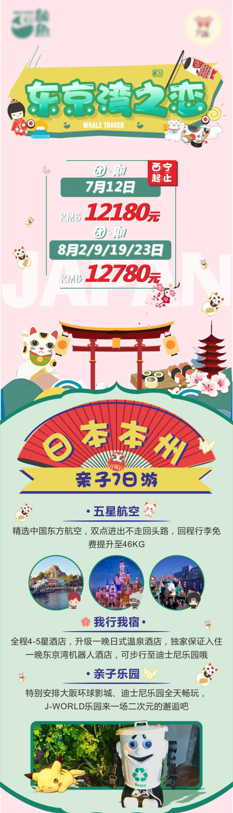 源文件下載【旅游日本攻略長圖】編號：13920018079274220