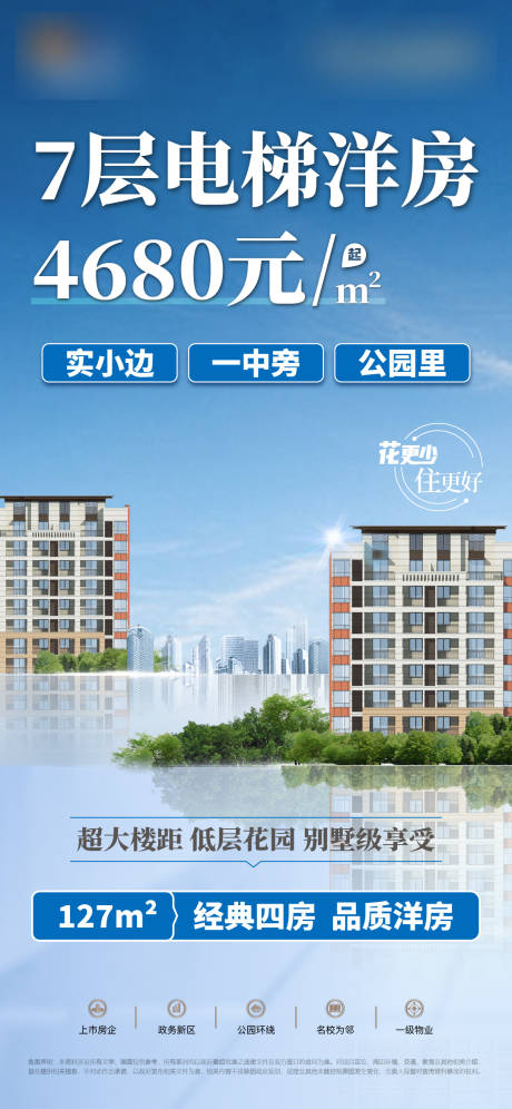 源文件下载【地产洋房海报】编号：64110018418522837