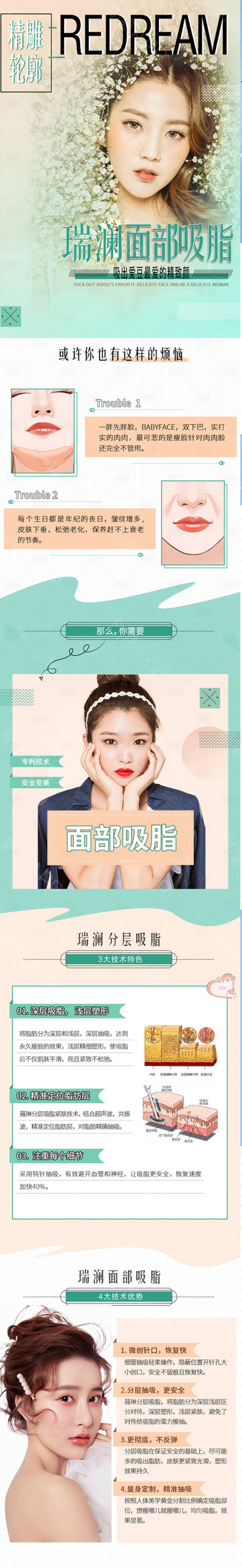 源文件下载【享设计】搜索编号：49960018187897056【医美详情页双下巴吸脂】