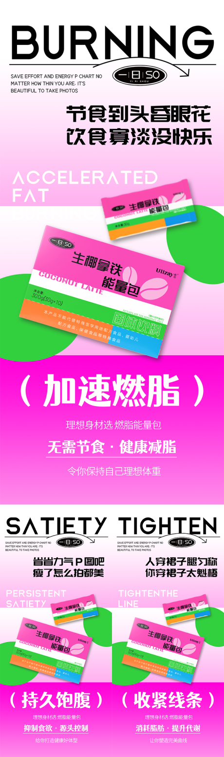 源文件下载【微商减肥生酮咖啡产品海报】编号：99790018206536866
