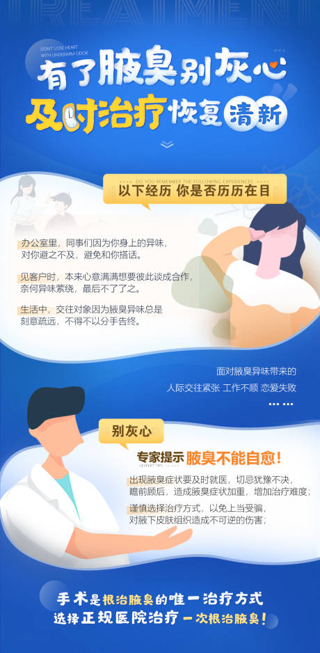 源文件下载【享设计】搜索编号：75740017767341093【医疗插画创意海报】
