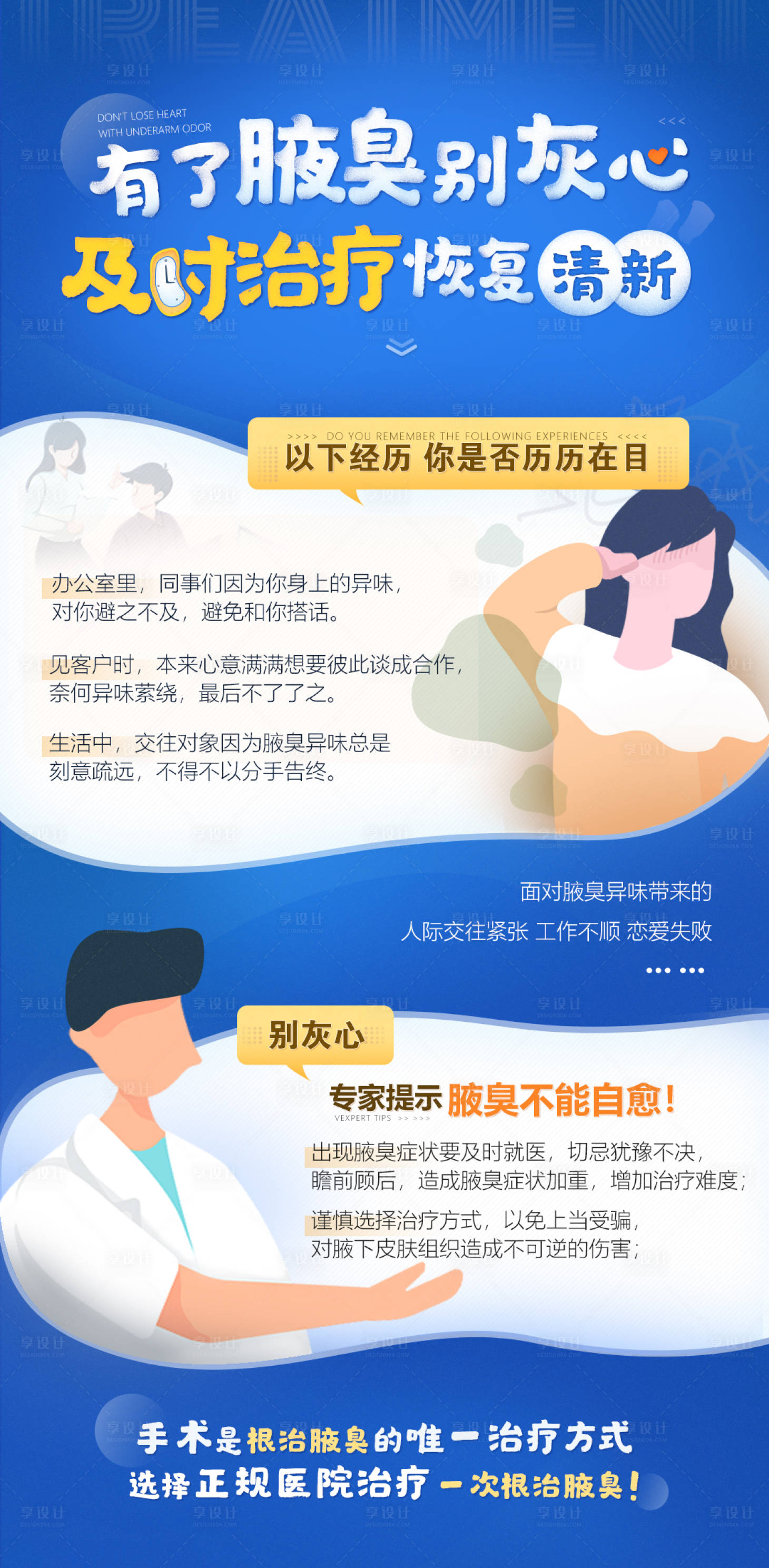 源文件下载【享设计】搜索编号：75740017767341093【医疗插画创意海报】