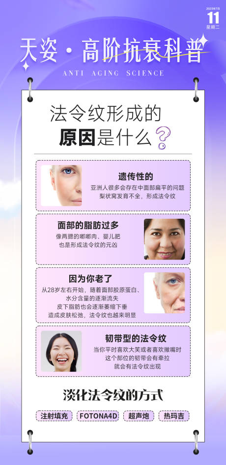 源文件下载【享设计】搜索编号：79780018071598716【医美海报早安海报 】