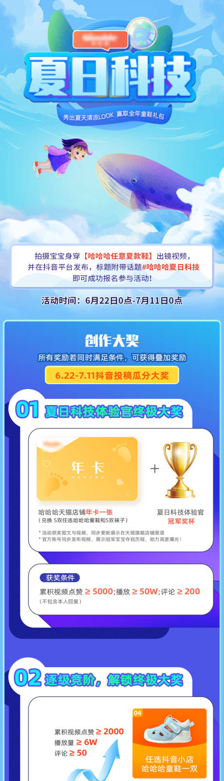 源文件下载【有奖征集夏日科技长图海报】编号：21150018063324250