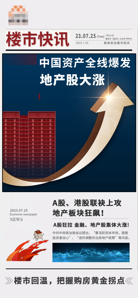 源文件下载【享设计】搜索编号：67270018290102999【地产涨价海报】