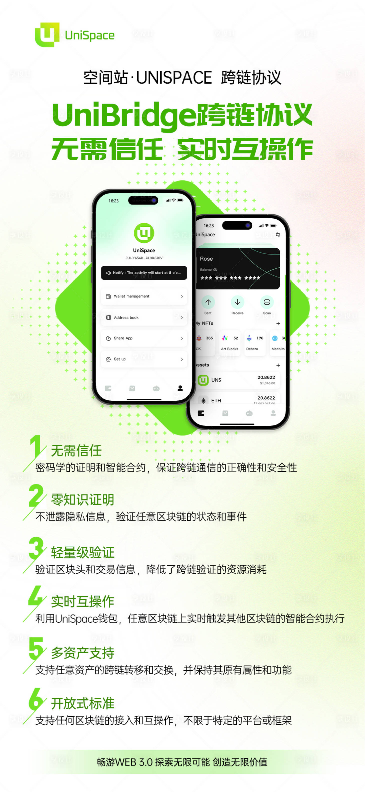 源文件下载【享设计】搜索编号：97460018414694321【跨链协议海报】