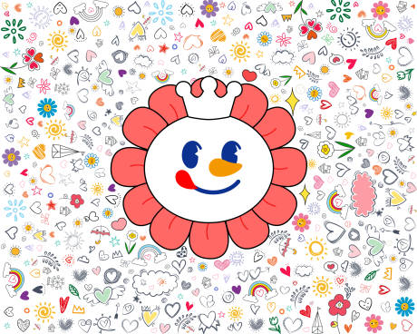 源文件下载【微笑天使涂鸦墙】编号：88860018299341697
