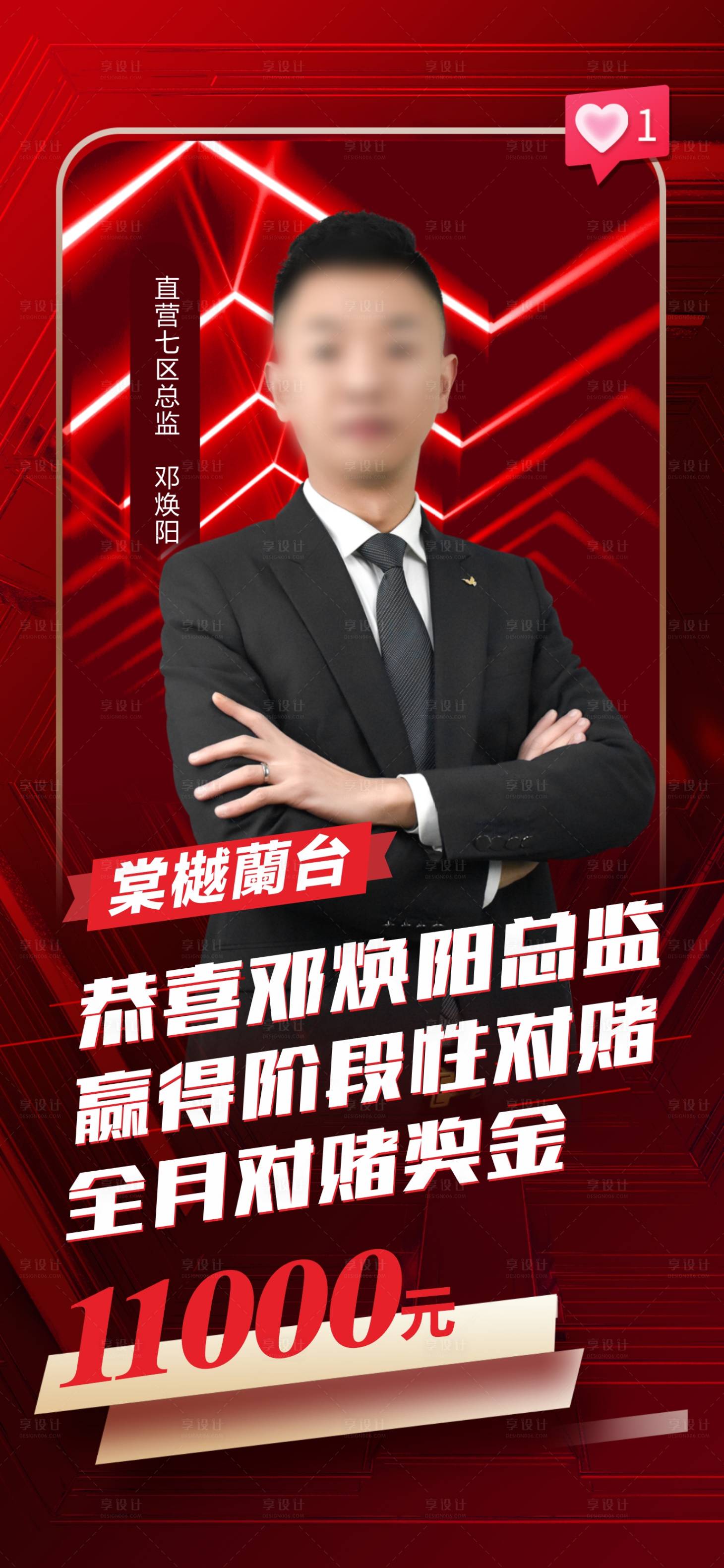 源文件下载【地产销冠人物单人海报】编号：38360018322184920