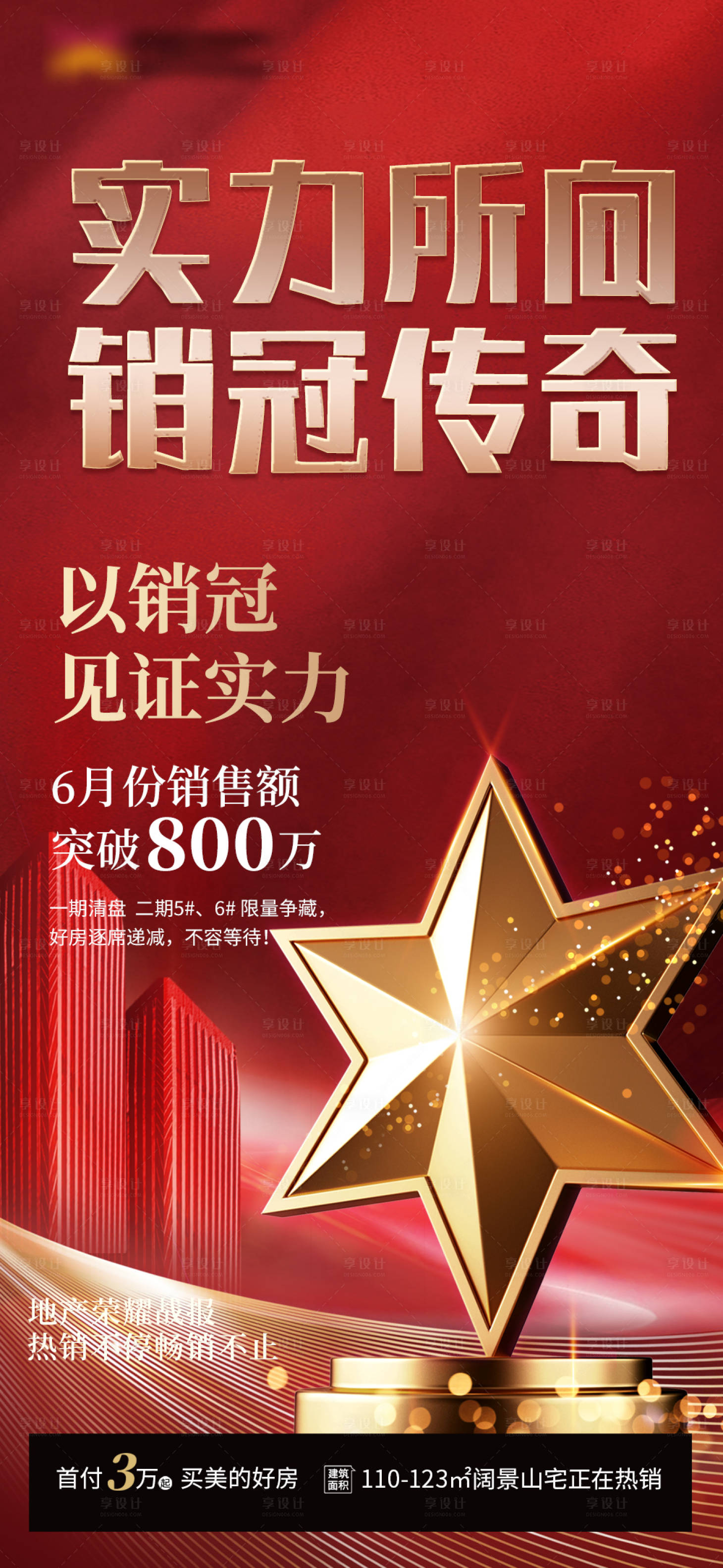 源文件下载【地产销冠海报】编号：43020018262681529