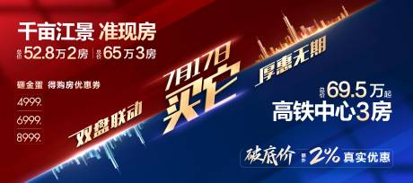源文件下载【享设计】搜索编号：25440018231753387【地产对比海报】