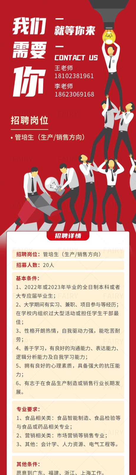 源文件下载【招聘长图】编号：20230717143756022