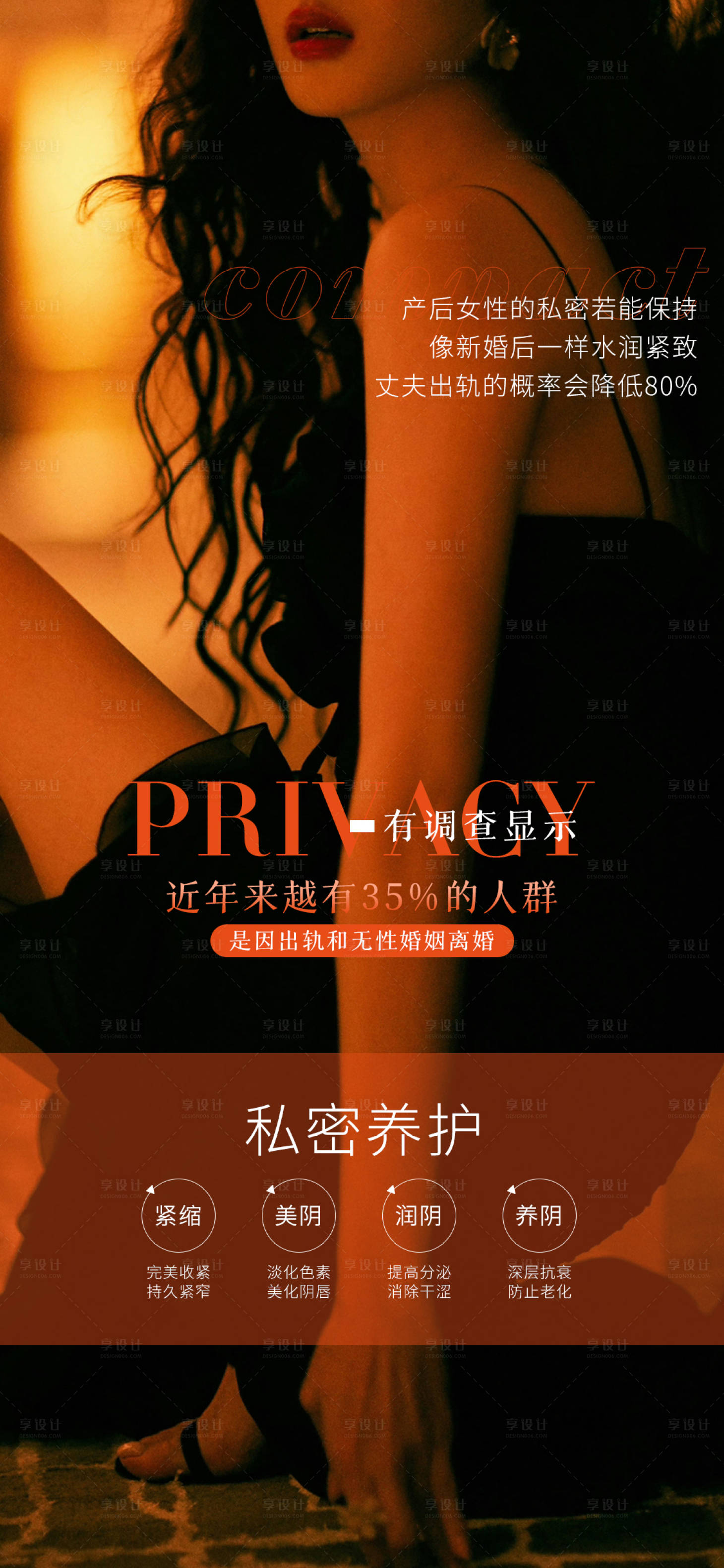源文件下载【私密养护早安图海报】编号：32860018075639910