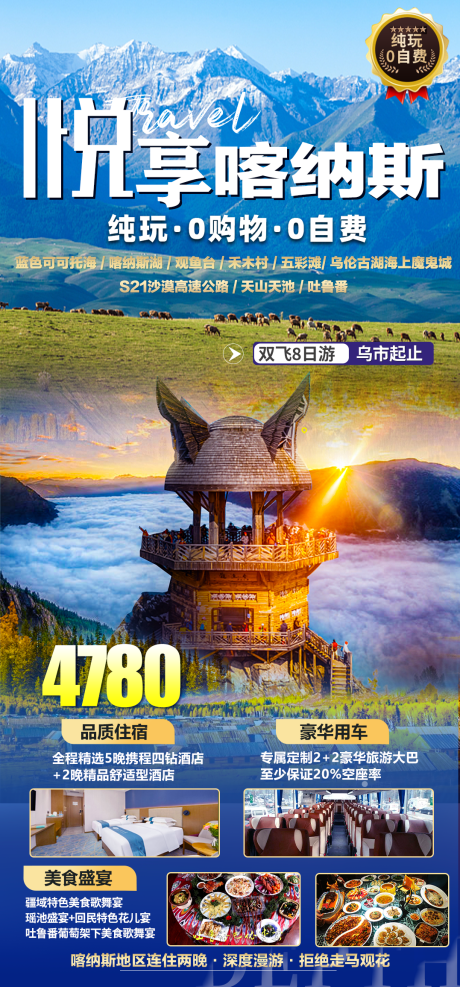 源文件下载【喀纳斯旅游海报】编号：46080018265815351