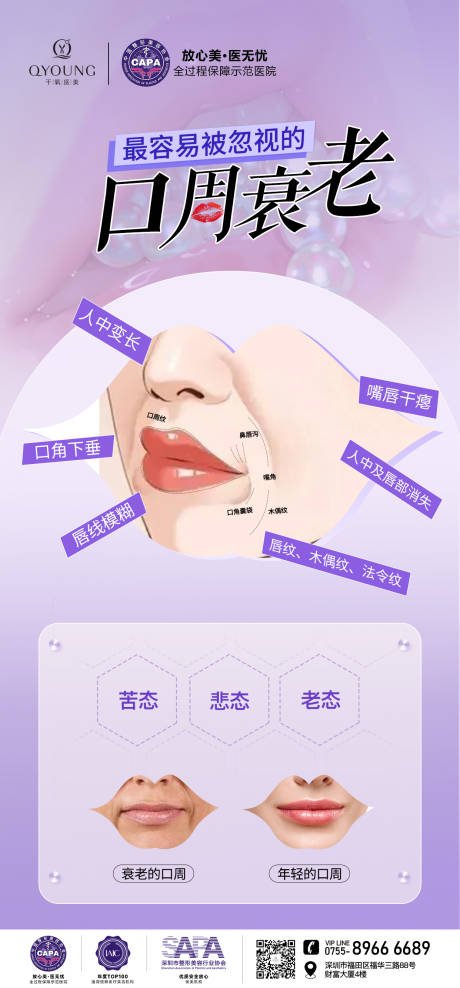 源文件下載【口周抗衰海報(bào)】編號(hào)：59150018314402414