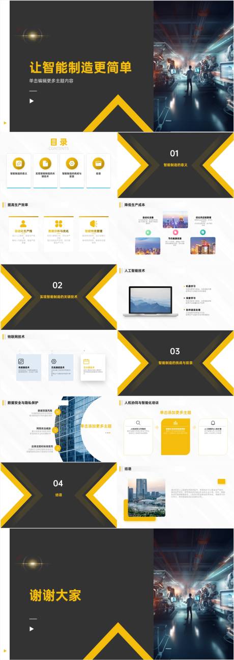 源文件下载【智能制造PPT】编号：88580018114602065